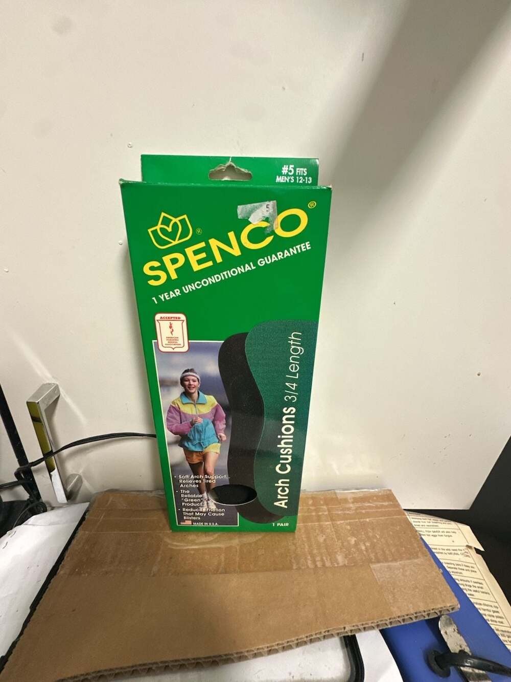 Spenco RX Arch Cushions 3/4 Length Insoles #5 Men's 12-13